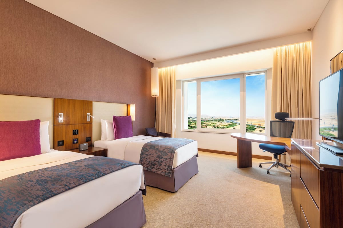 1 bedroom, down comforters, memory foam beds, minibar
