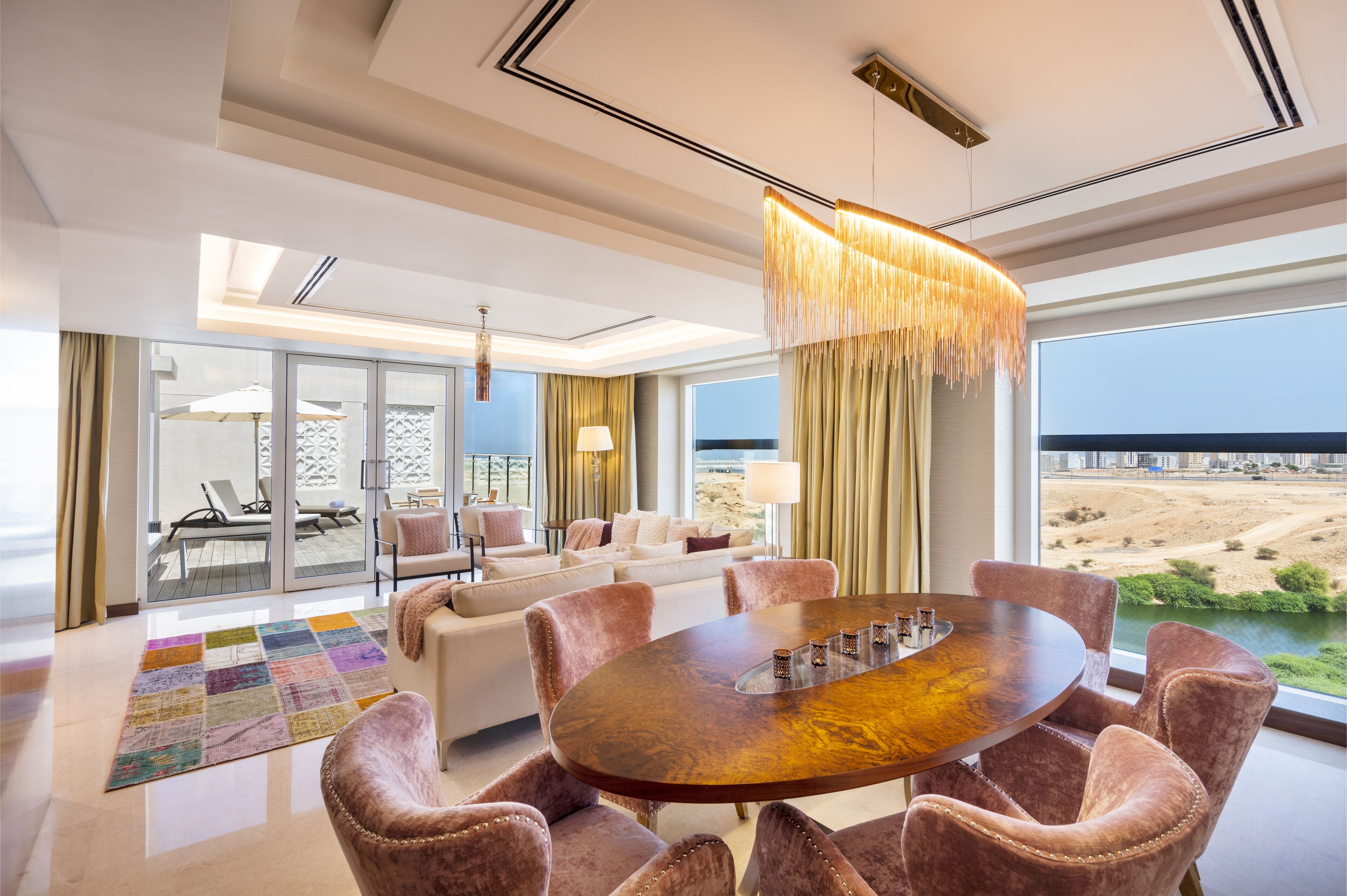 Suíte presidencial, 1 cama de solteiro, acessível, vista para o jardim (Club Lounge Access) | Vista do quarto