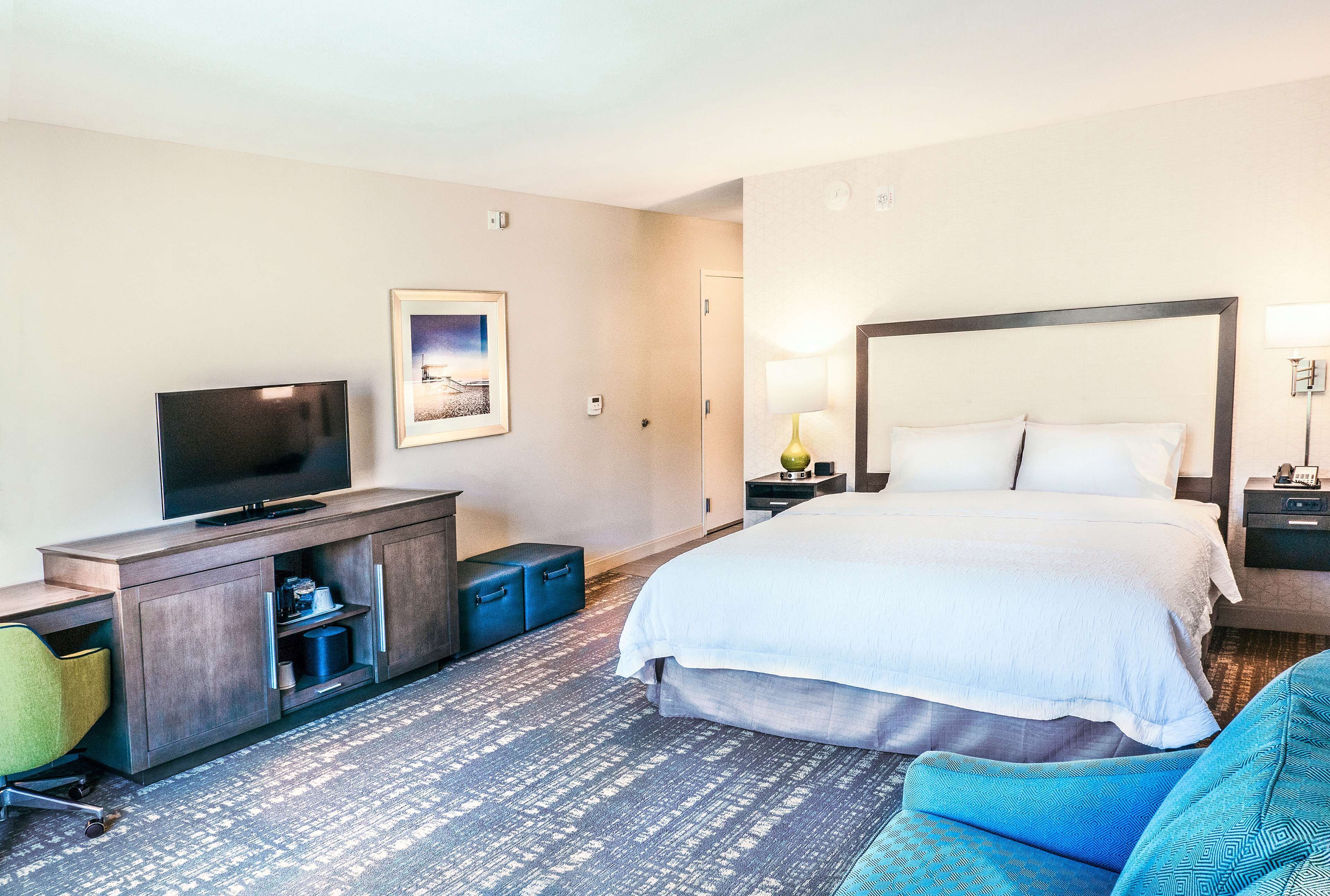 room, 1 king bed with sofa bed, non smoking, refrigerator & microwave | in-room safe, desk, blackout curtains, iron/ironing board