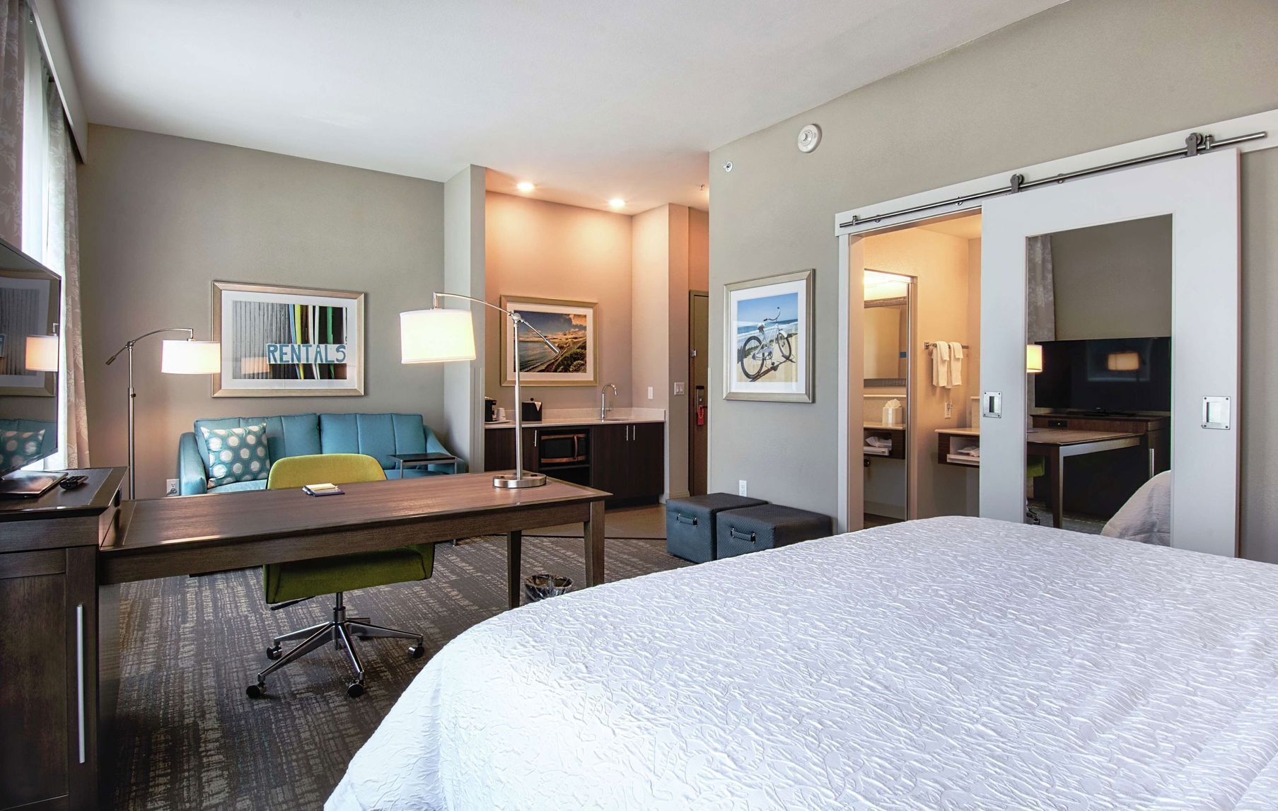 In-room safe, desk, blackout drapes, iron/ironing board