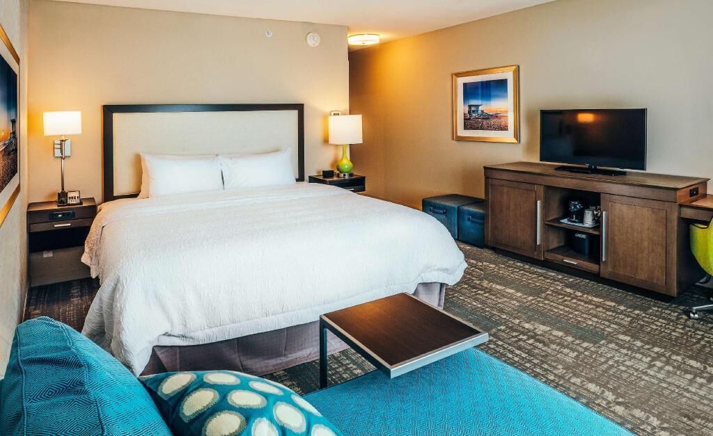 In-room safe, desk, blackout drapes, iron/ironing board