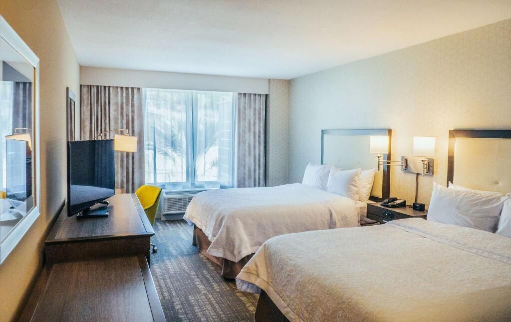 In-room safe, desk, blackout drapes, iron/ironing board