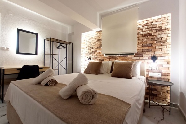 Apartamento Deluxe, 1 habitación | 2 dormitorios, escritorio, sistema de insonorización y wifi gratis