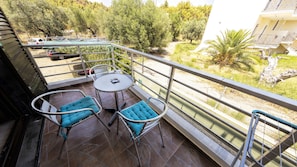 Appartamento Deluxe, 1 camera da letto | Vista balcone