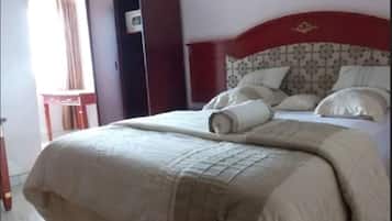 1 habitación y ropa de cama hipoalergénica