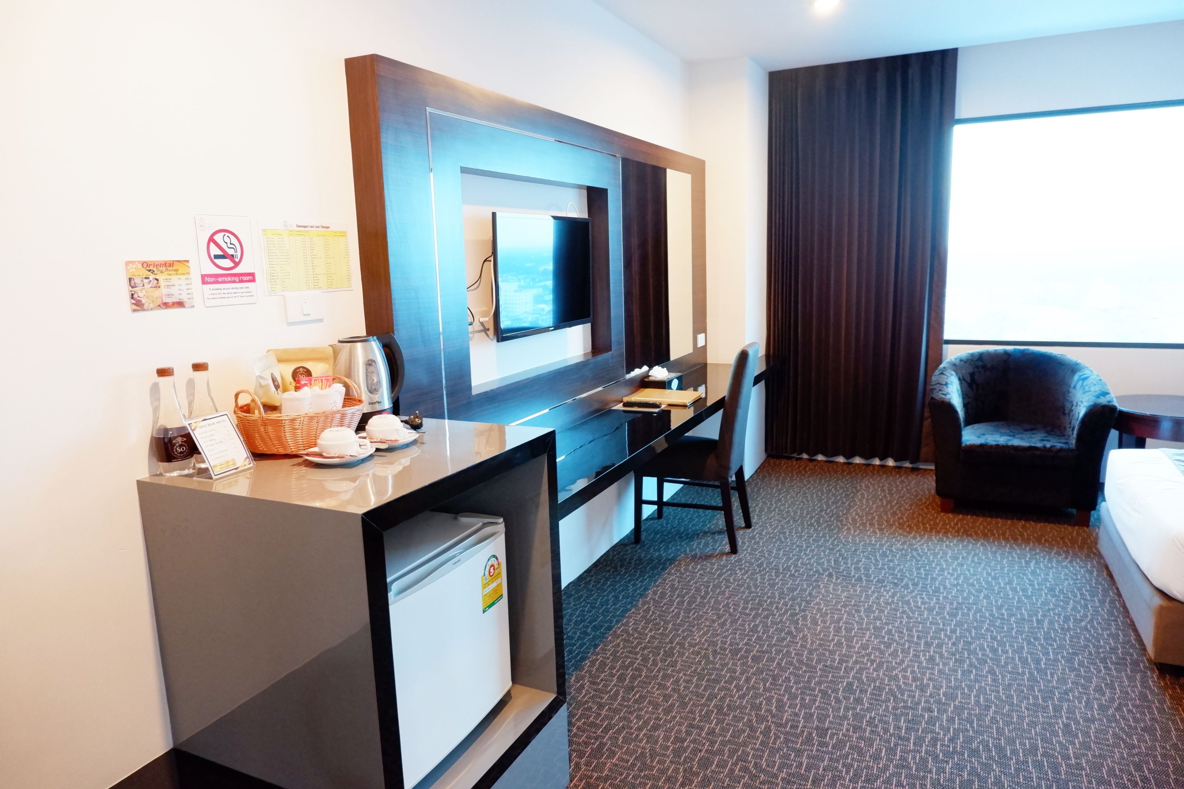 minibar, in-room safe, blackout curtains, free cots/infant beds