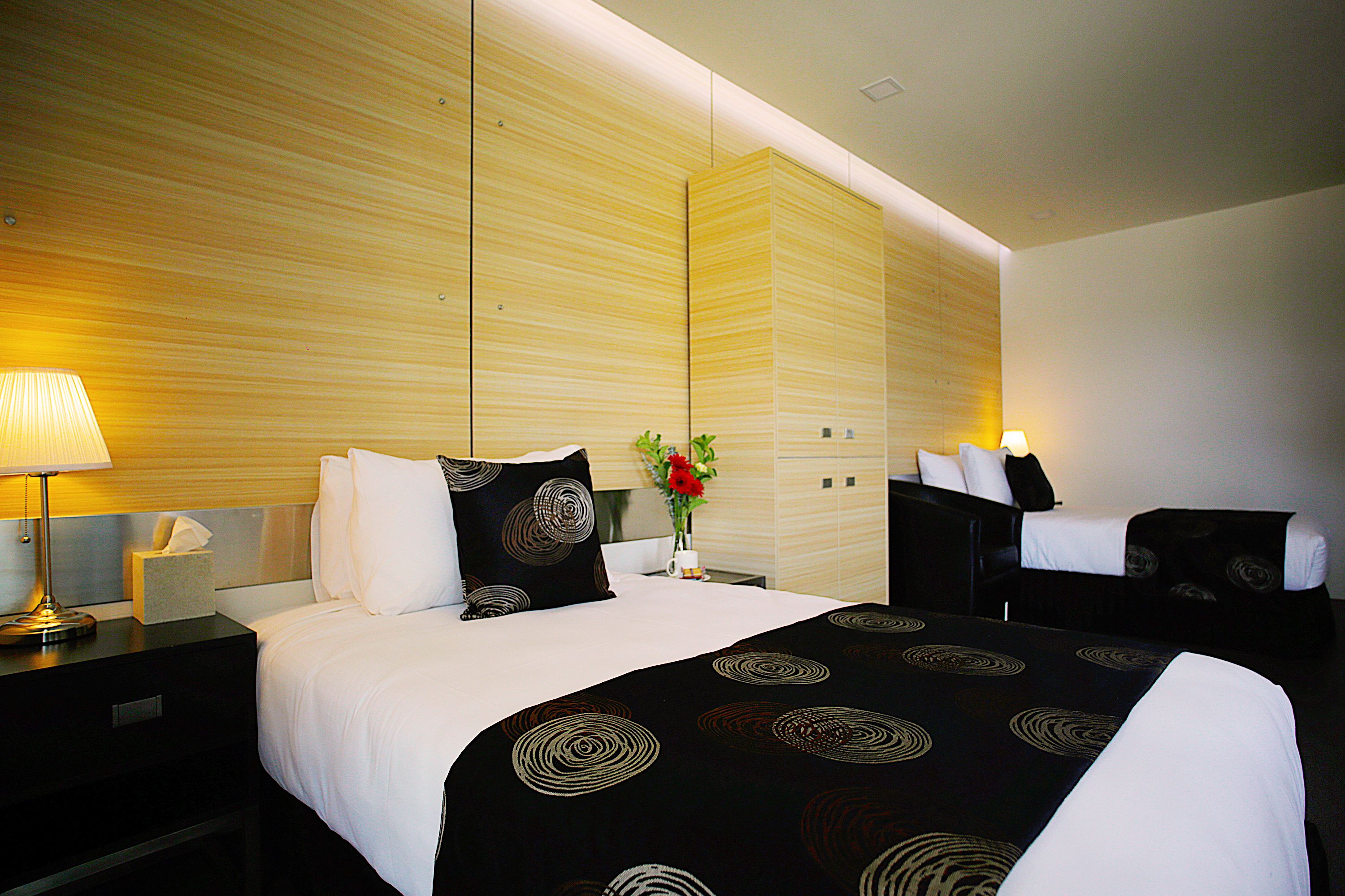 Ropa de cama de alta calidad y sistema de insonorización 