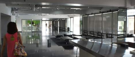 Interior entrance