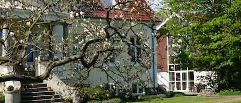 Fassade der Unterkunft