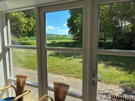 Vistas al campo desde el alojamiento