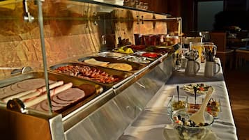 Daily buffet breakfast (EUR 10 per person)