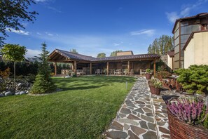 Blick von der Unterkunft