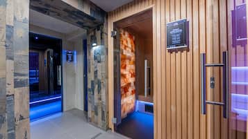 Sauna, dampbad, massagebehandlinger