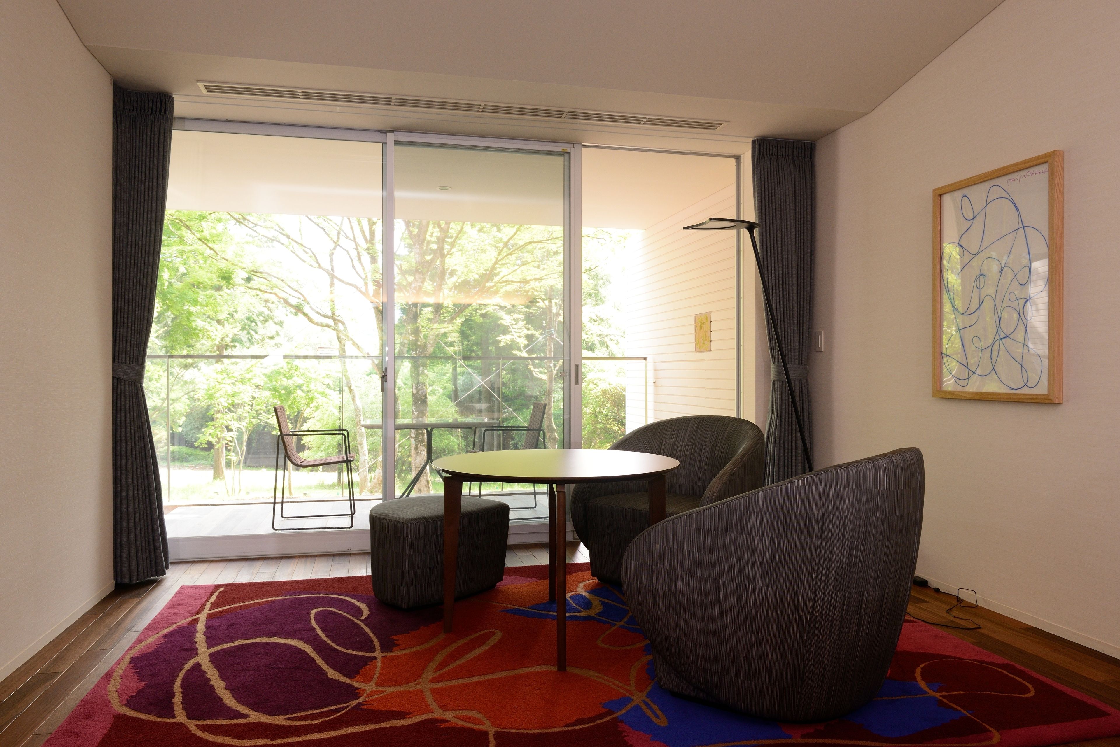 twin room, open air bath, non smoking | minibar, in-room safe, desk, laptop workspace