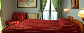 Double or Twin Room, Balcony | In-room safe, desk, cots/infant beds, rollaway beds