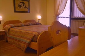 Double or Twin Room, Balcony | In-room safe, desk, cots/infant beds, rollaway beds