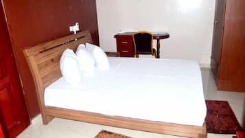 Standard Double Room, City View | Premium bedding, in-room safe, desk, iron/ironing board
