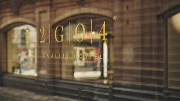 Voorkant van accommodatie