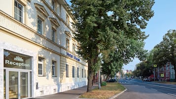 Entrada de la propiedad