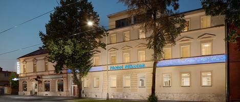 Fassade der Unterkunft