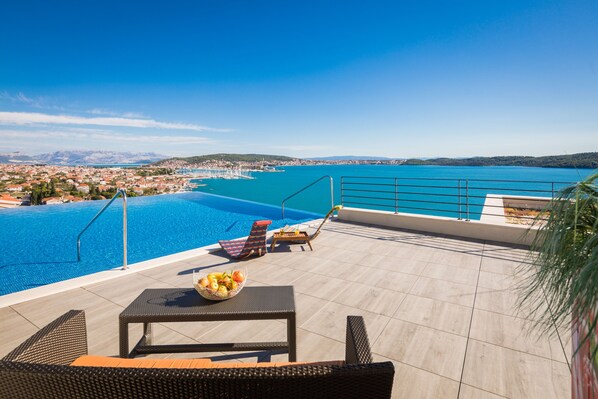 Terrasse sur le toit