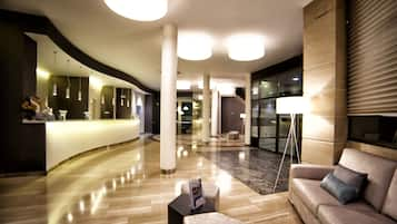 Sala de estar en el lobby