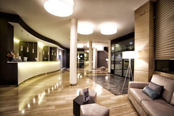 Sala de estar en el lobby