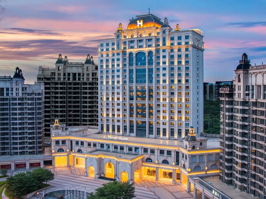 Façade de l’hébergement - soirée/nuit