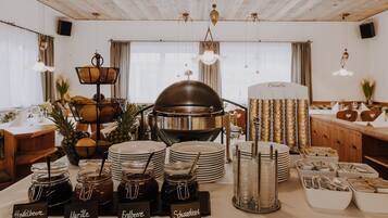 Morgenmadsbuffet hver dag mod et gebyr