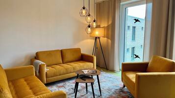 Familienapartment | Hochwertige Bettwaren, Zimmersafe, Schreibtisch, Bügeleisen/Bügelbrett