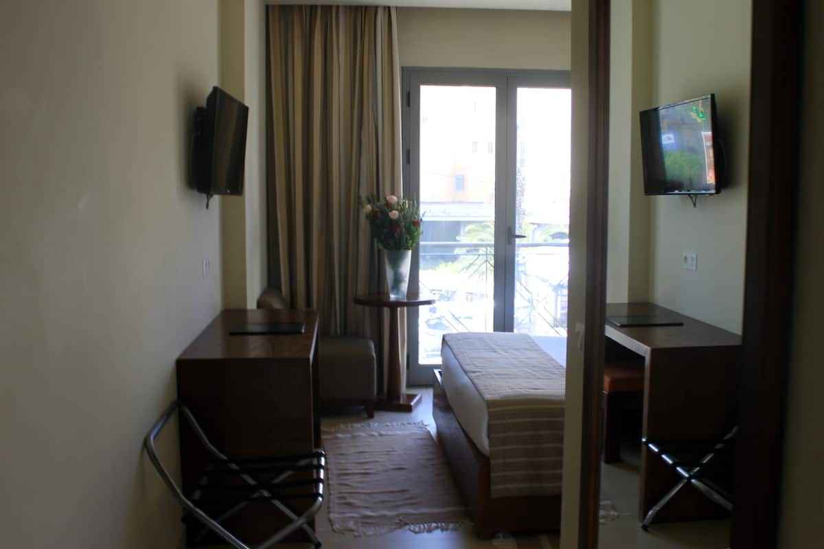 double or twin room | in-room safe, desk, blackout curtains, soundproofing