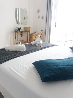 Superior Studio | In-room safe, free WiFi, bed sheets - Oceanis Rooms Apartments (Corfu)