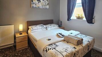 Tremannsrom | Blendingsgardiner og wi-fi (inkludert)