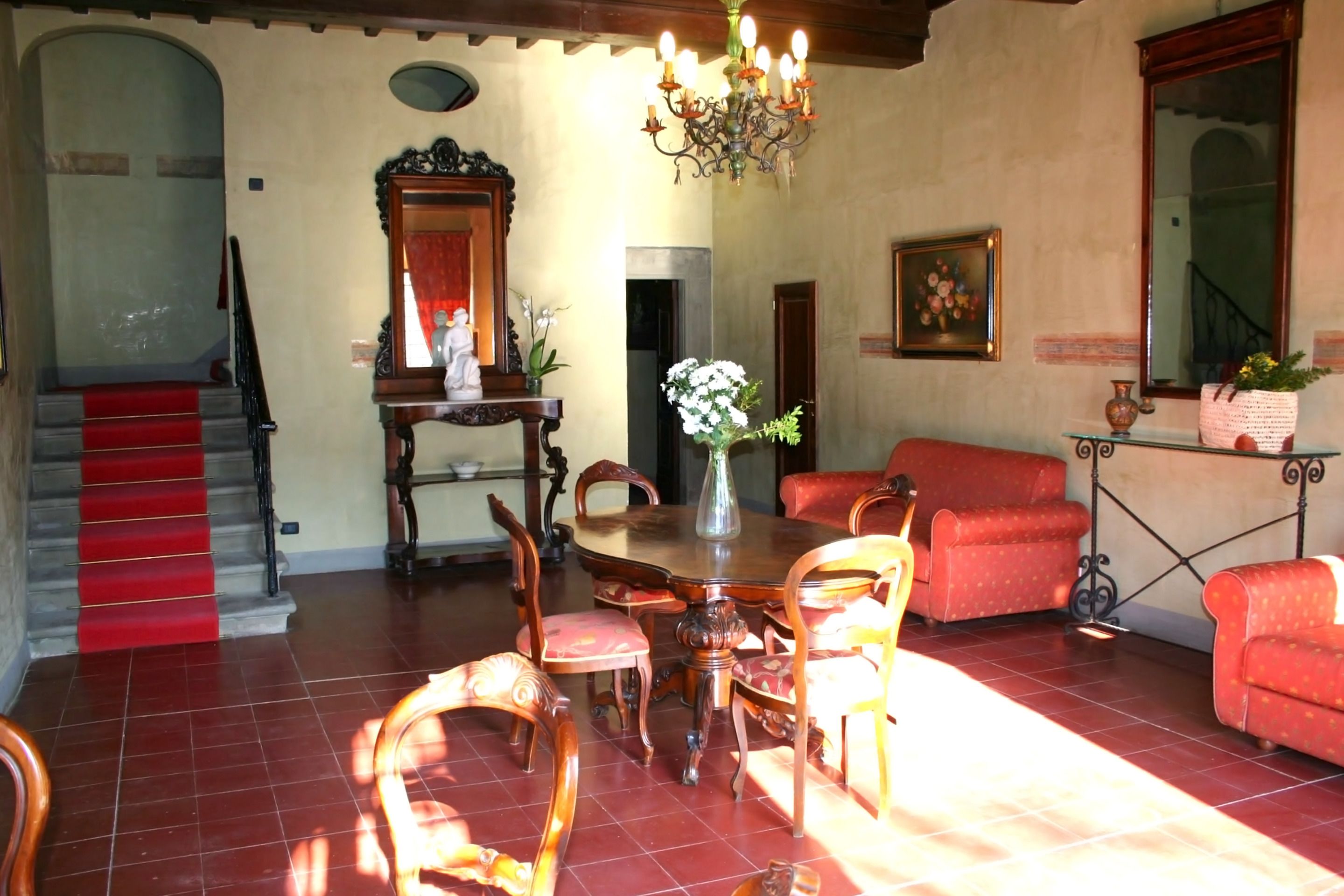 Villa, camere multiple | Soggiorno | TV a schermo piatto