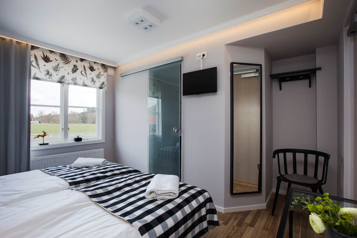 standard double room | television