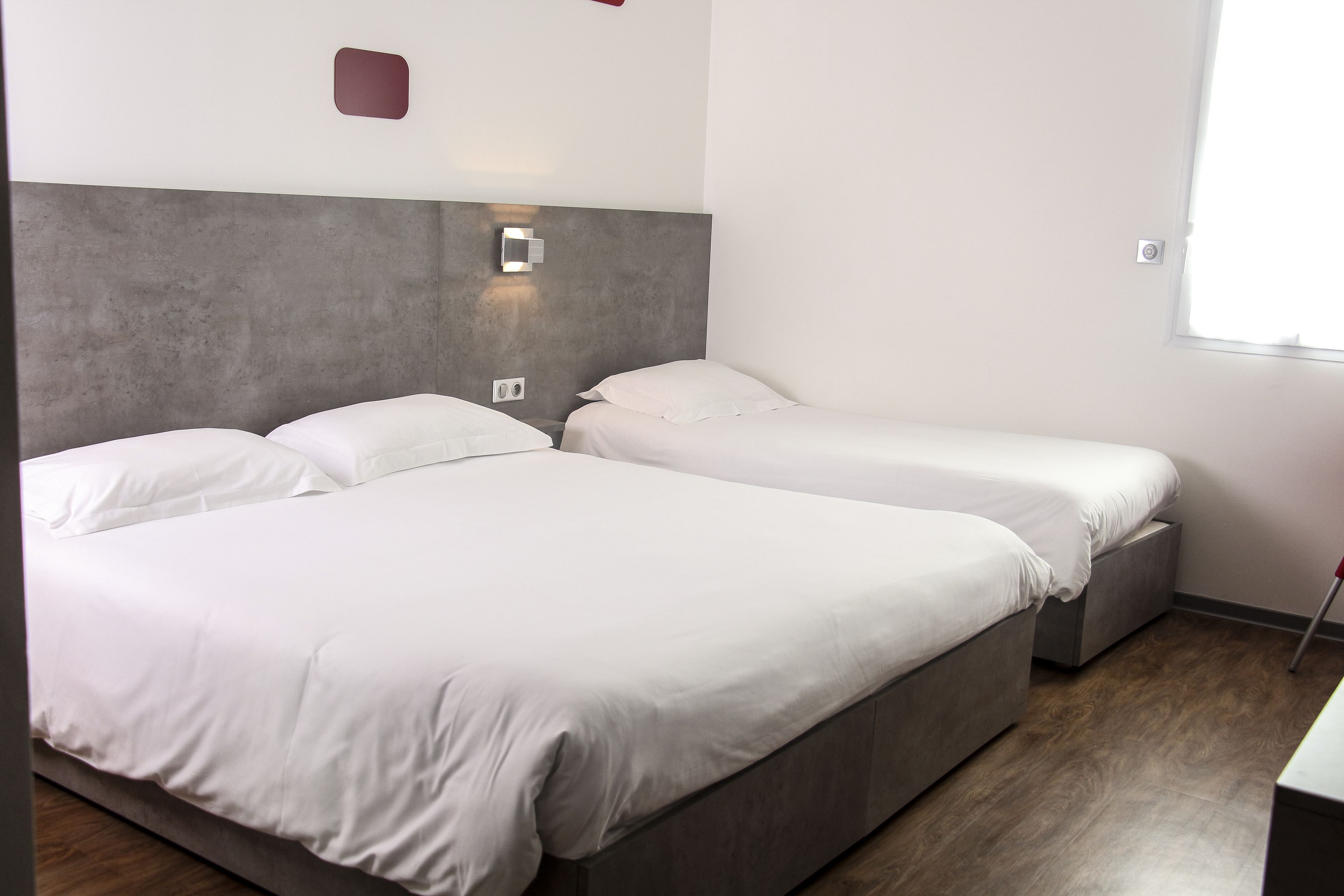 2 beds room (xl) | premium bedding, desk, blackout curtains, soundproofing