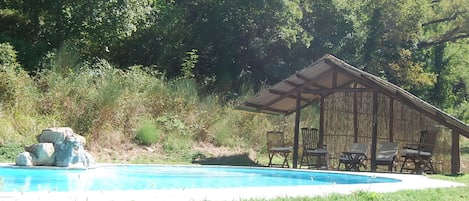 Seasonal outdoor pool