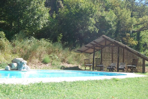Seasonal outdoor pool