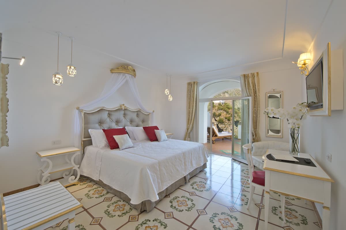 Deluxe Double Room, Terrace, Sea View