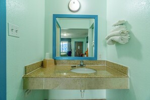 Free toiletries, towels