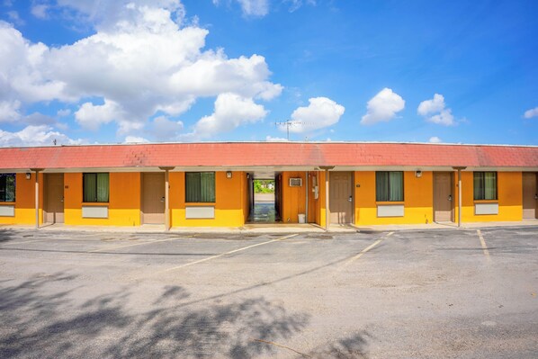 Majoituspaikan julkisivu