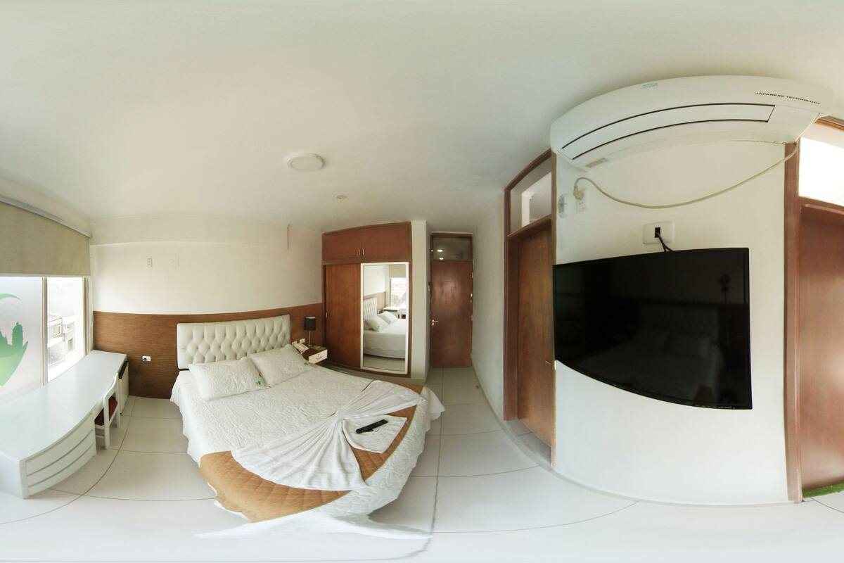 Double Room, City View | In-room safe, desk, iron/ironing board, free cots/infant beds