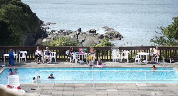 Seasonal outdoor pool