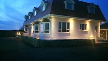 Front of property – evening/night