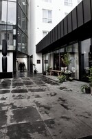 Inngangur gististaðar