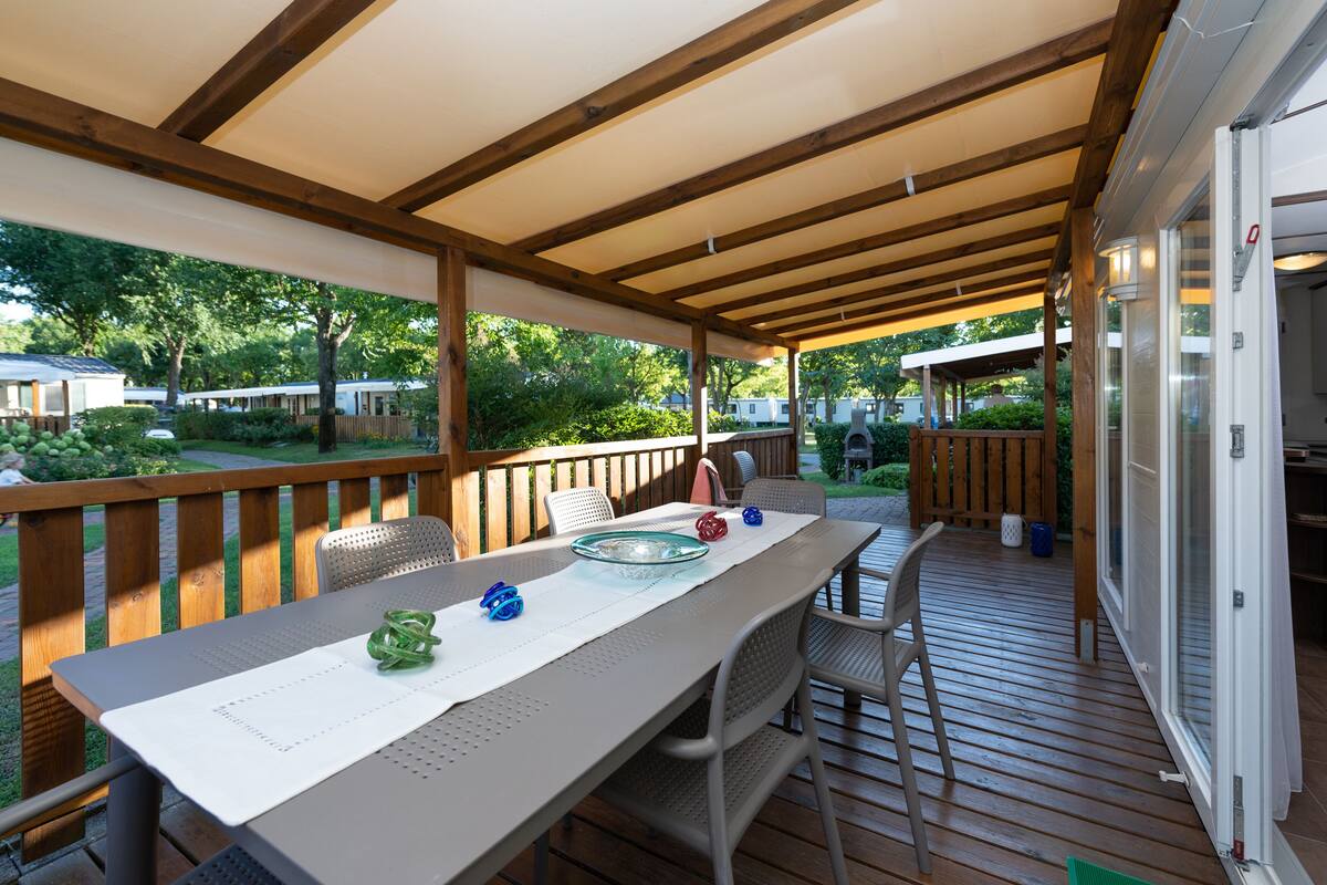 Mobile Home Luxe (Campiello Veneziano) | Terrasse/Patio