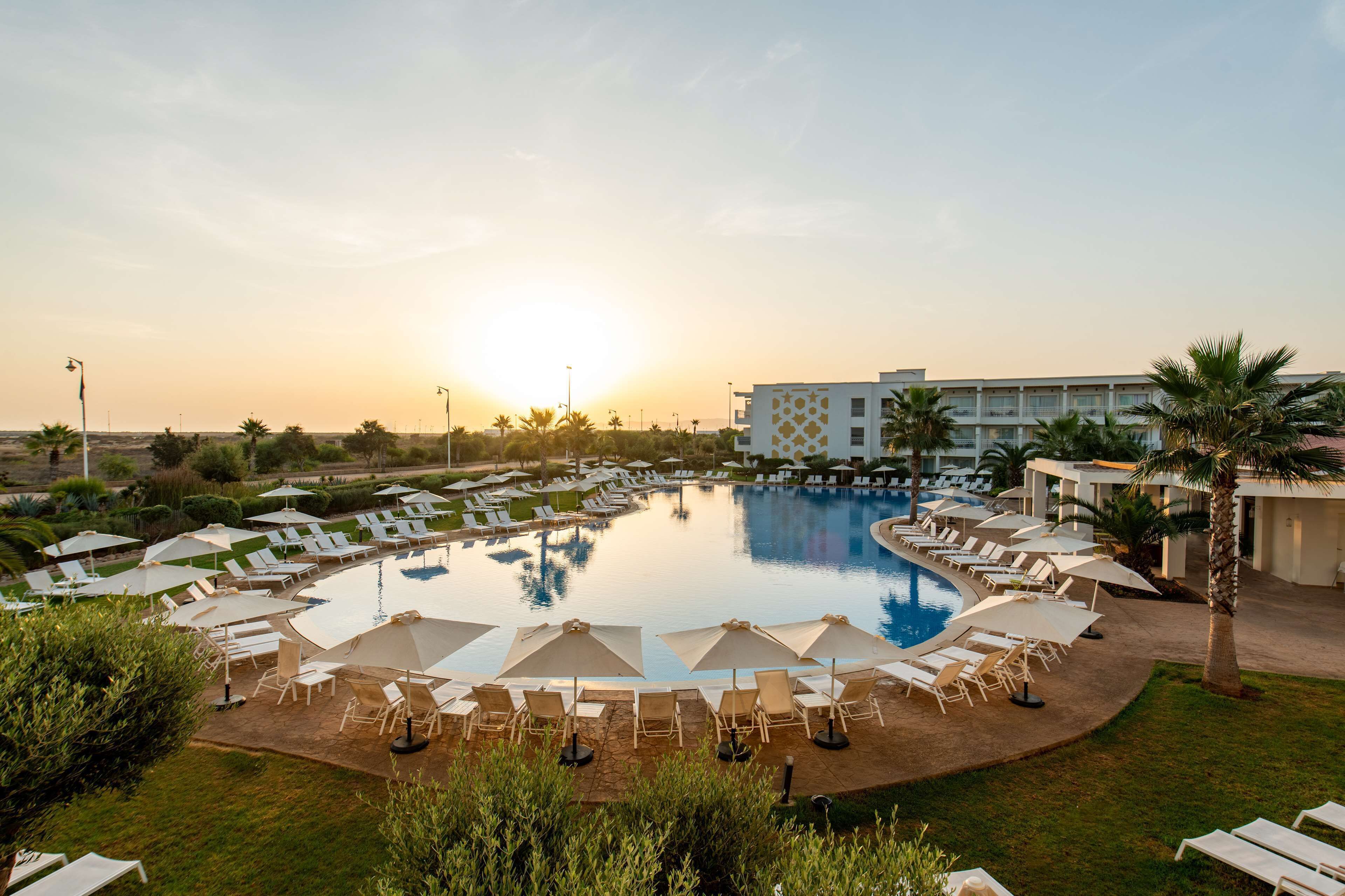 Indoor pool, 3 outdoor pools, pool umbrellas