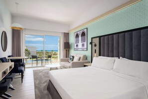 Premium Room, Balcony, Partial Sea View | In-room safe, desk, laptop workspace, soundproofing - Radisson Blu Resort, Saidia Beach (Saidia)