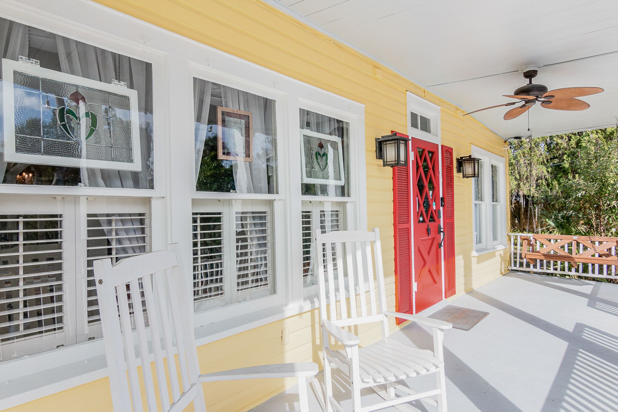 Fachada de la propiedad