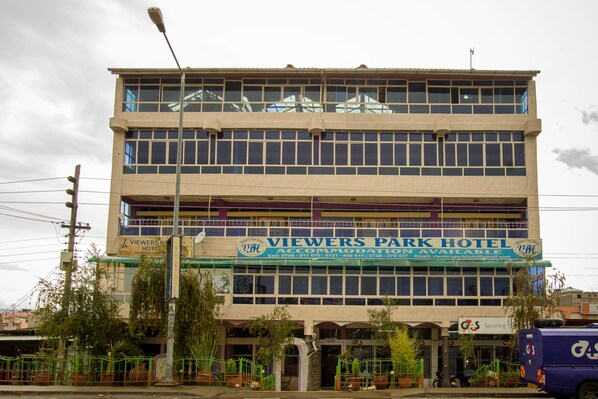 Façade de l’hébergement
